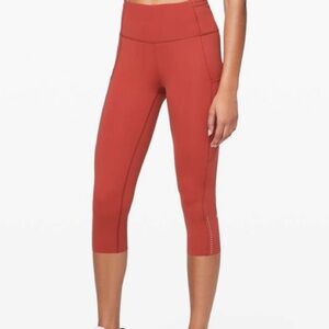 Lululemon Fast and Free Crop II 19" *Nulux